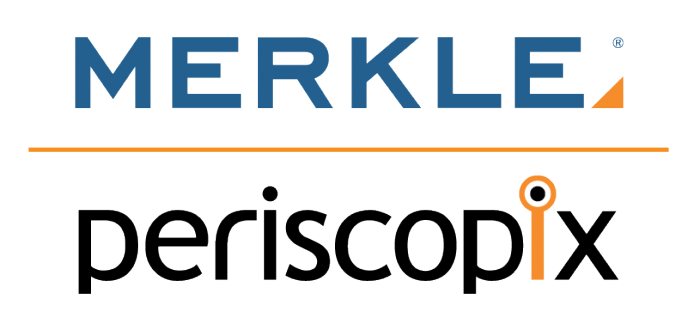 Logotipos Merkle y periscopix