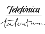 Logotipo de Telefónica y Talentum
